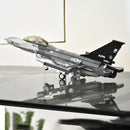 521pcs Military Series Fighter Plane Assembly Building Blocks Model Children's Educational Toys For Christmas Gifts