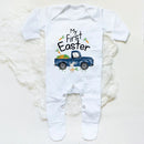 My 1st Easter Baby Bodysuit Babygrow Sleepsuit Rabbit Print Baby Coming Home Hospital Outfit Clothes Infant Easter Party Romper