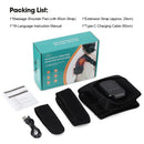Shoulder Heating Pad With Massage 6 Adjustable Temperature HF Vibration Relax Muscle Brace Wireless Control for IOS/Android