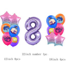 Blox fruits Balloon Decoration Birthday Party Theme Decoration Boy Toy Garden Decoration Supplies