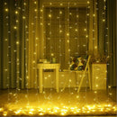 Led Icicle Curtain String Fairy Lights Christmas Lights Garland For Christmas New Year Wedding Home Room Patio Party Decoration
