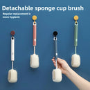 Removable Sponge Baby Cup Bottle Brush Kitchen Cleaning Tool Bottle Cleaning Cleaning Brush  ершик для бутылок