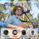 Phenyx Pro Dual Digital Wireless Microphone System w/ 2x15 UHF Channels, Handheld/Bodypack Transmitters(PDP-2)