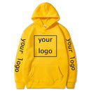 Hoodies Anime Neue Benutzerdefinierte Hoodies Diy Logo Bild Print Kleidung Personalisierte Sport Freizeit Sweatshirt Hoodie Pullover Größe Xs-4Xl