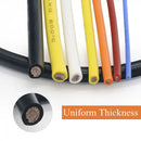 1/5/10m Soft Silicone Cable 26 24 22 20 18 16 14 12 10 8 6 4 2AWG Car Battery Automotive Wiring Heat-resistant Electrical Wires
