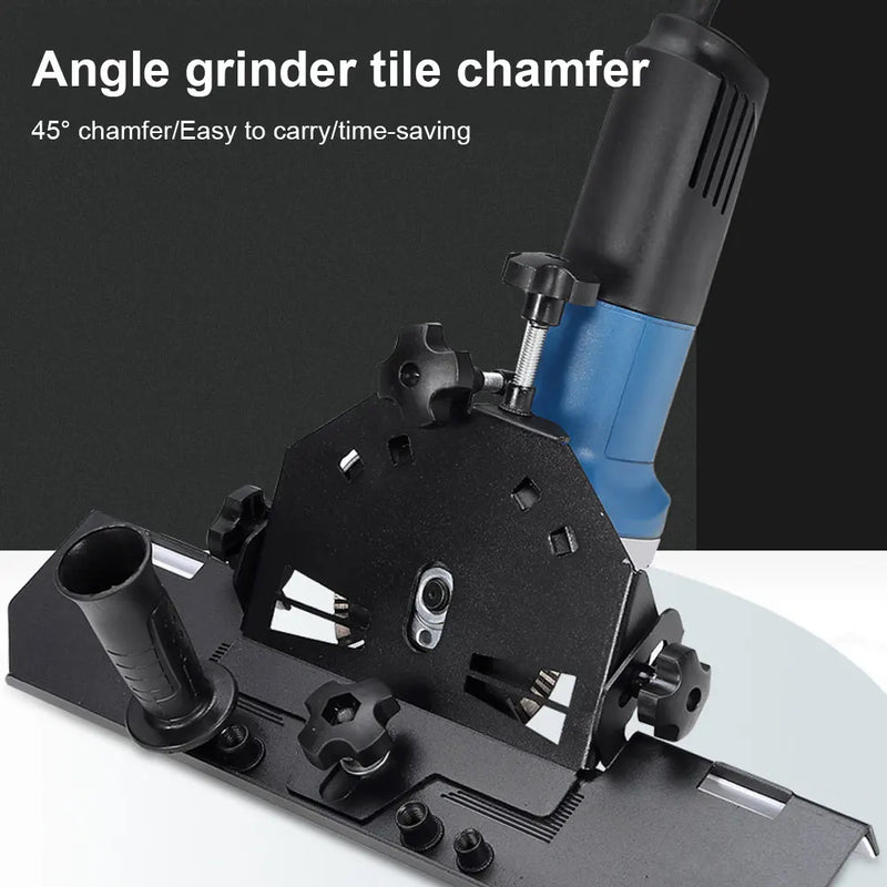 Metal Tiling 45 Degree Angle Cutting Tool Universal Ceramic Tile Cutter Seat Chamfer for Stone Building Tool Corner Cutting