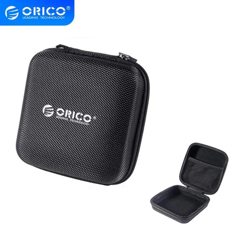 ORICO Headphone Case Bag Hard Accessories Waterproof Storage Bag Organizer For USB Cable Charger SD TF Cards