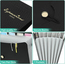 Expandable File Folder, Letter Size Organ Organizer, 5 File Pockets, Portable Organizer for School Office Supplies