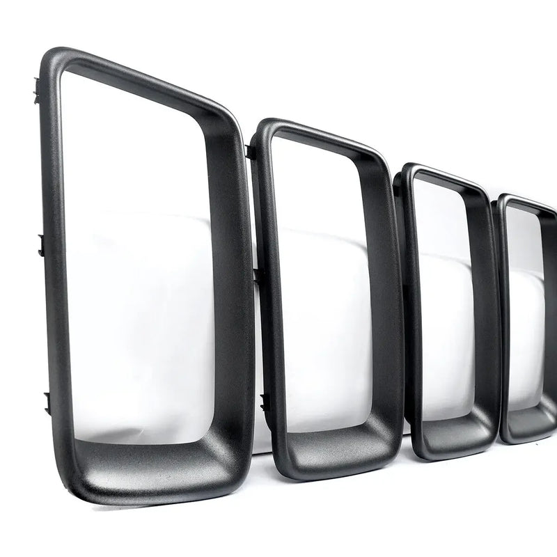 7X Front Grille Grill Inserted Ring Trim Cover For Jeep Grand Cherokee 2014-2016
