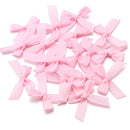 50Pcs/Lot 3.5*4cm Colourful Ribbon Bows Polyester Handmade Satin Bow DIY Sewing Crafts Decoration Gift Bouquets Party 2030