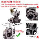 Oil Cooled Turbo Turbocharger with gaskets Fit for Mitsubishi Pajero 2.8L 4M40 49377-03051 49377-03053  ME200897  ME200898