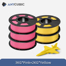 ANYCUBIC 5KG PLA Filament For FDM 3D Printer 1.75mm Eco-friendly 3D Printing Material Failment For Kobra S1C K3C EU US Warehouse