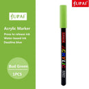 Jupai 1PCS Acrylic Marker Pens Plumones 24Color Painting Stationery Ceramic Glass Fabric Graffiti Waterproof Water-based