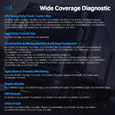 ANCEL X7 HD Diagnostic Scan Tool 24V Heavy Duty Truck Scanner ABS Bleeding  Oil Reset Ldle Speed, Speed Limit OBD2 Scanner