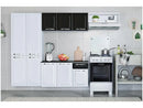 Compact Kitchen Itatiaia Amanda Steel with Counter 10 Doors 1 Drawer