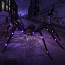The Autumn Widow | Giant Light-Up Fuzzy Spider with 8 Lighting Modes