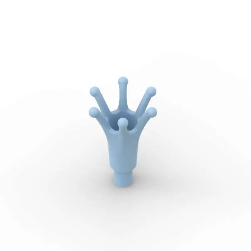 MOC 10PCS 25516 Handheld Crown Building Blocks Decoration Flower Part Bricks Assemble Particle Toys Children Kid Birthday Gifts