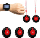Caregiver Pager Wireless Calling System Vibration Sound Alarm for Hospital Clinic Nursing