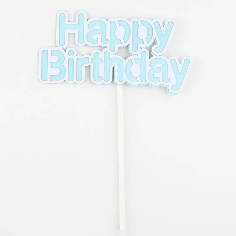 Pink Blue Bear Cake Topper Baby Shower Boy Girl Birthday Party Cake Decor Adult Birthday Gifts Wedding Cake Decorating Baking