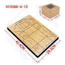Candy Box New Cutting Dies New Arrivals Scrapbooking 16MM Knife Suitable for Rolling Type Wooden Mold Cutting Machine
