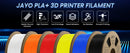 JAYO 1100G 3D HS PETG/ PLA/PETG/PLA+/PLA Meta/PLA Matte Filament 1.75mm 3D Printing Materials for 99% 3D FDM Printer & 3D Pen