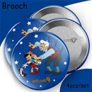 The Adventures of Pinocchio Happy Birthday theme favor party supplies Party Paper  Plate Straw Gift Bag Banner Flag Baby Shower