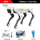 Teeggi Electric RC Intelligent Robot Dog Multifunction RC Mechanical Dog with turret Educational Toy Bionic Smart Robot Toy Gift