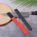 Mini Metal Knife Pruning Sharpening Stone Portable Handheld Garden Shear Scissors Sharpener with Lid Pocket Speedy Sharp Knife