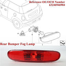 For Mini Cooper R56 R57 R58 R59 F55 F56 F57 2007-2017 Rear Bumper Fog Light Lamp 63246946904 Rear Bumper Diffuser Lip Fog Light