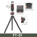 Ulanzi MT-11 Octopus Flexibles Stativ für Telefon SLR DSLR Gopro Kamera Stativ Ausziehbar 1/4'' Schraube mit Kugelkopf Cold Shoe Telefonclip