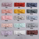 Baby Headband for Girls Children Bunny Ear Bow Nylon Headband Infant Bandage Solid Color Hair Accessories Cute Newborn Toddler