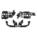 MagicKit For Mercedes Benz  AMG W117 C117 X117 Rear Diffuser With Exhaust Tailpipes CLA260 CLA45 Rear Bumper Lip Gloss Black