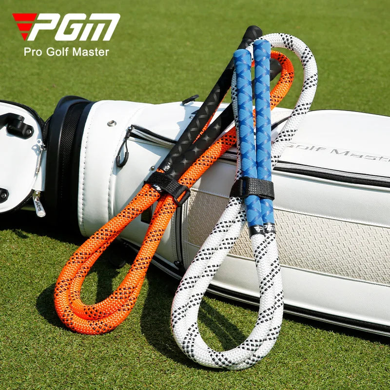 PGM Golf Swing Training Rope Enhances Swing Speed and Strength Rhythm Training Indoor and Outdoor Trainers HGB025