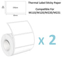 50x30mm Thermal Labels Phomemo M110 - Durable Waterproof Stickers Compatible Address Shipping Retail Shelf Tags Fade-Resistant