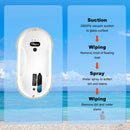 Household window automatic water spray cleaning robot vacuum cleaner remote control electric window wiper household glass wiper