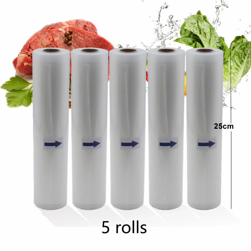 BPA FREE Household Food saver Vacuum bag Storage Bags Machine Film Sealer Vacuum Packer Saran Wrap Food Fresh Keeping 1 Roll