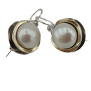 Korean New Fashion Round Pearl Earrings Pendant Accessories For Women‘s Party Earrings Custom Jewelry