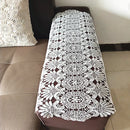 Luxury Christmas Flower Embroidery bed Table flag Runner cloth cover Coffee dining tablecloth party home Wedding decor