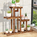 4 Tier Flower Pot Holder Plant Display Shelves Corner Plant Shelf Rack Organizer for Balcony Garden Patio