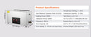 SucceBuy 2L 3L 6L 10L 22L 30L Ultrasonic Cleaner Stainless Steel Portable Cleaning Washing Machine Ultrasound Home Appliance