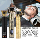 T9 Professional Hair Cutting Machine Wireless Electric Hair Trimmer Digital Display Hair Clipper Men Beard Shaver Barber For Men