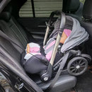 EU-LAGER 4-in-1 Kinderwagen Multifunktionaler Neugeborenenwagen Klappbarer Sitzkorb Leichter Reisekinderwagen Autositz