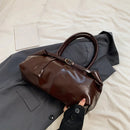 PU Leder Hobo Handtasche, Slouchy Top-Griff Tasche, Mode Arbeitstaschen, Große Umhängetasche für Damen, Arbeit, Shopping, Reisen