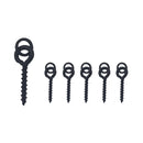 Screw Peg with Ring Swivel D-Rig Chod Rig Terminal Tackle Bait Holder Screw Carp Fishing Accessories