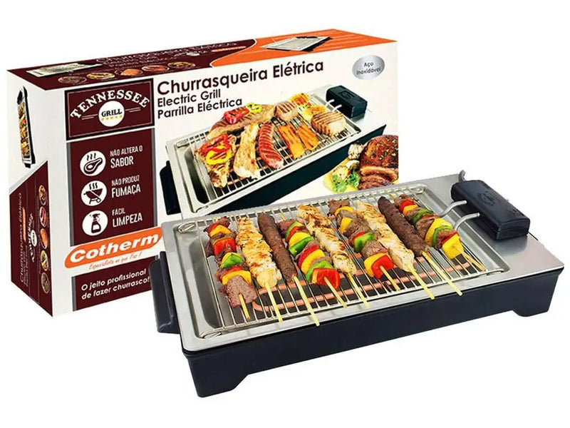 Electric Barbecue 1850W Inox Features Cotherm - 220V