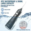 Oral Rinser Ipx7 Waterproof Rechargeable Dental Flosser 5 Modes Dental Water Jet Powerful Continuous Water Flosser Water Flosser