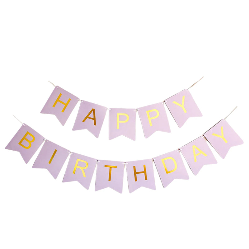 1pcs Set 16 4ft Macaron Paper Card For Birthday Party Happy Birthday Sign Happy Birthday Banner Birthday Decorations