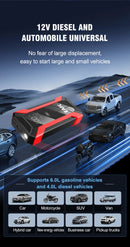 The Surge Relay | 2000A Peak Jump Starter and Portable Power Bank