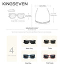 KINGSEVEN Brand Children Sunglasses polarized Girls Cat Design Glasses Decorative Sun Glasses For Boys Gafas De Sol UV400