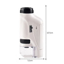 60-120X/500X Digital Handheld Microscope Magnifier 2.0 Inch IPS Screen Microscope Camera 8 LED 2 MP Electronic Coin Magnifier ﻿